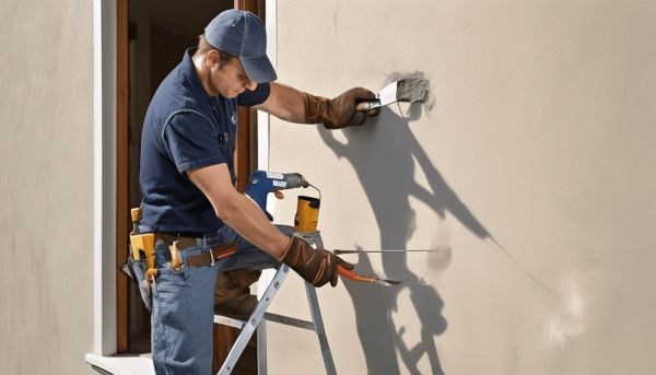 Comment réparer efficacement les fissures sur un mur extérieur