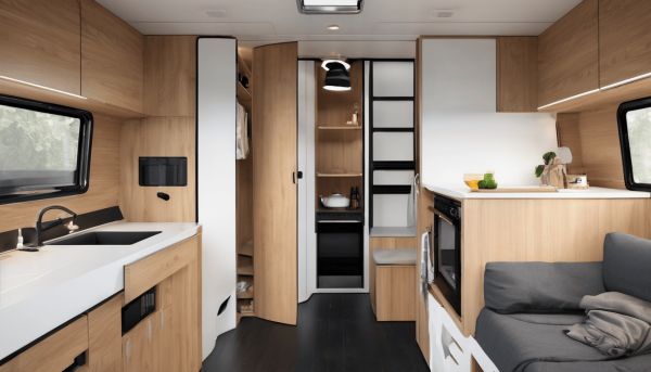 Optimiser l’espace avec un plan d’aménagement Volkswagen Transporter L1H1